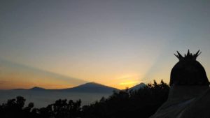 alternatif sunrise di Borobudur
