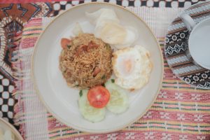 Nasi goreng di Bukit Rhema